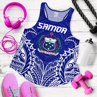 Samoa Premium Racerback Tank A7 - Polynesian Pride