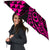 Seal Of Hawaii Polynesian Umbrella Pink - Circle Style - Polynesian Pride