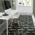 Tropical Line Patttern Rug - Polynesian Pride