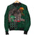Kakau Hawaii Warrior Football Women's Bomber Jacket AH - Polynesian Pride