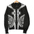 American Samoa Polynesian Men Bomber Jacket - Black Armor Tattoo Black - Polynesian Pride