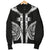 American Samoa Polynesian Men Bomber Jacket - Black Armor Tattoo Black - Polynesian Pride