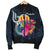 Tahiti Polynesian Men's Bomber Jacket - Tropical Flower - Polynesian Pride