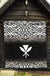 Hawaii Premium Quilt - White Kanaka Maoli Polynesian Tattoo & Black Frog - Polynesian Pride