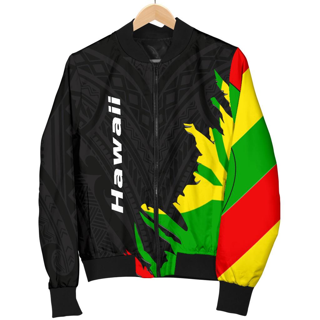 Hawaii Men's Bomber Jacket - Wrap Style - Polynesian Pride
