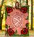 Hawaii Turtle Hibiscus Pink Premium Blanket - Fide Style - Polynesian Pride