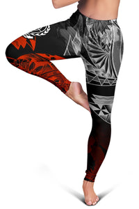 Samoa Polynesian Women's Leggings - Vintage Polynesian Style - Polynesian Pride