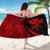 Kanaka Maoli Map Sarong Red - Circle Style - Polynesian Pride