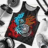 American Samoa Men's Tank Top - Polynesian Eagle Black - Polynesian Pride