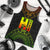 Hawaii Map Polynesian Men's Tank Top - Reggae Color Version - Polynesian Pride