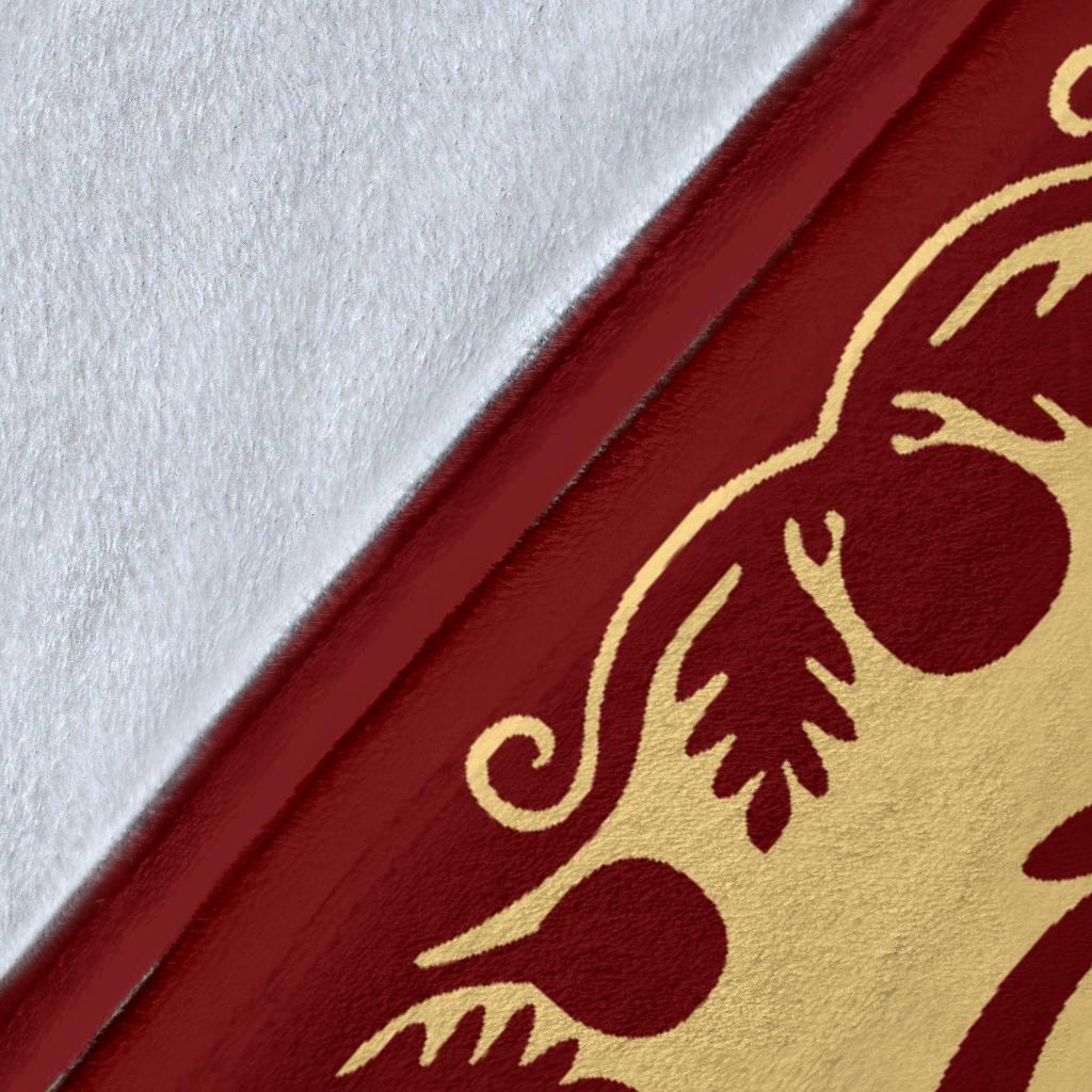 Hawaiian Quilt Royal Premium Blanket - Polynesian Pride