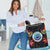 Federated States Of Micronesia Laundry Basket Hibiscus Polynesian Pattern - Polynesian Pride
