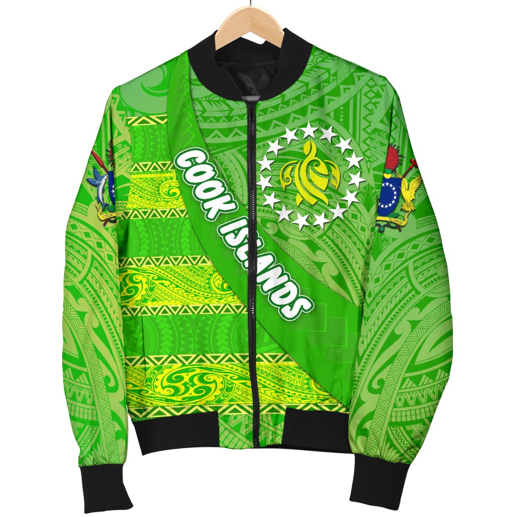 Cook Islands Women Bomber Jacket Polynesian Victorian Vibes - Polynesian Pride