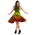 Polynesian Tahiti Midi Dress - Reggae Vintage Polynesian Patterns - Polynesian Pride