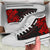 Polynesian Hawaii High Top Shoes - Kanaka Maoli Red Turtle - Polynesian Pride