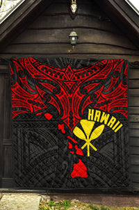 Polynesian Hawaii Premium Quilt - Polynesian Whale Tail - Polynesian Pride