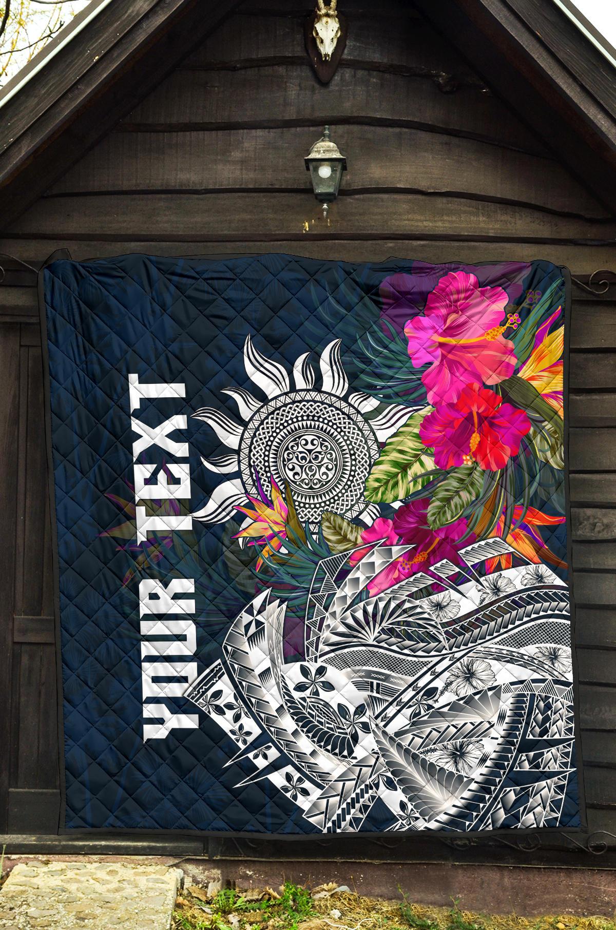 Polynesian Custom Personalised Premium Quilt - Summer Vibes - Polynesian Pride