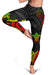 Palau Women's Leggings - Reggae Tentacle Turtle - Polynesian Pride