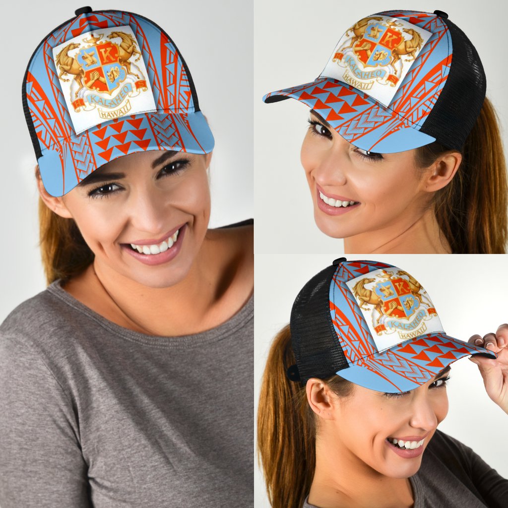 Hawaii - Kalaheo Mesh Back Cap - AH - Polynesian Pride