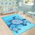 Big Blue Turtle Area Rug - Polynesian Pride