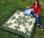 Hawaiian Pineapple Pattern Premium Quilt - Green - Argu Style - Polynesian Pride
