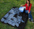 Hawaii Turtle Premium Quilt Polynesian Hibiscus Art Blue AH - Polynesian Pride
