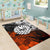 Tahiti Polynesian Area Rug - Vintage Polynesian Turtle - Polynesian Pride