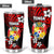 Mate Ma'a Tonga Rugby Tumbler Polynesian Unique Vibes - Red - Polynesian Pride