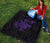 Hawaii Turtle Hibicus Map Premium Quilt - Purple - Polynesian Pride
