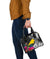 Tokelau Shoulder Handbag - Turtle Plumeria Banana Leaf - Polynesian Pride
