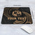 Tonga Polynesian Custom Personalised Mouse Pad - Gold Tribal Wave - Polynesian Pride