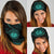 Hawaii Coat Of Arm Polynesian Bandana 3 - Pack - Turquoise One Size Turquosie - Polynesian Pride