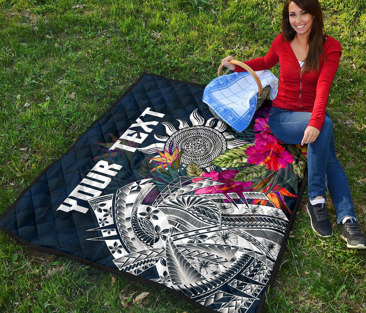 Polynesian Custom Personalised Premium Quilt - Summer Vibes - Polynesian Pride