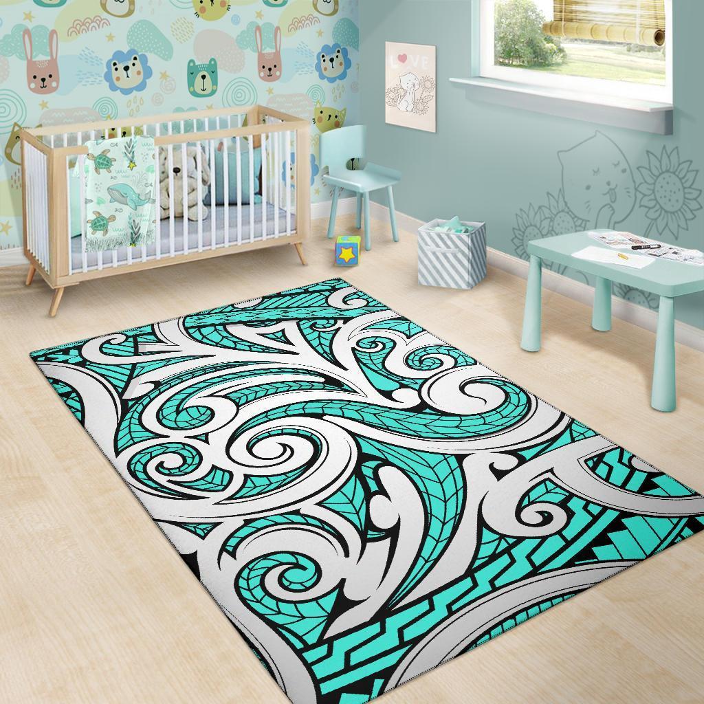 Hawaii Area Rug Polynesian Maori Ethnic Ornament AH - Polynesian Pride