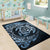 Hawaiian Map Turtle Polynesian Circle Rug AH - Polynesian Pride