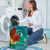 Wallis and Futuna Laundry Basket - Custom Personalised Tropical Flowers Style - Polynesian Pride