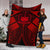 Samoa Polynesian Premium Blanket - Samoa Red Seal with Polynesian Tattoo - Polynesian Pride