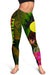 Palau Polynesian Personalised Women's Leggings - Hibiscus and Banana Leaves - Polynesian Pride