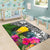 Tokelau Area Rug - Turtle Plumeria Banana Leaf - Polynesian Pride