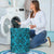 Polynesian Kakau Turtle Blue Hawaii Laundry Basket - Polynesian Pride