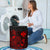 Wallis And Futuna Laundry Basket - Polynesian Turtle Hibiscus Red - Polynesian Pride