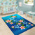 Turtle Polynesian Plumeria Area Rug AH - Polynesian Pride