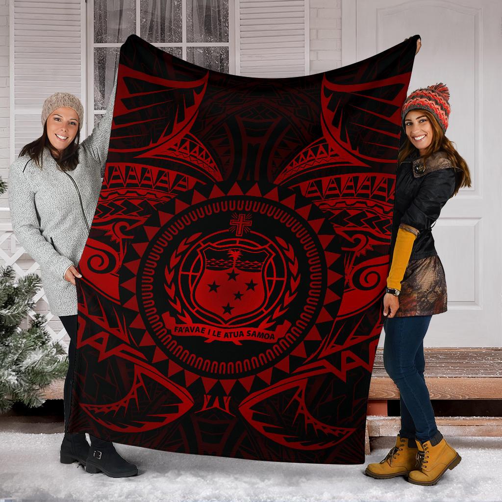 Samoa Polynesian Premium Blanket - Samoa Red Seal - Polynesian Pride