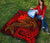 Polynesian Wallis and Futuna Premium Quilt - Red Shark Polynesian Tattoo - Polynesian Pride