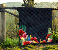 Colorful Jungle Premium Quilt - Polynesian Pride