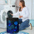 Wallis And Futuna Laundry Basket - Polynesian Turtle Hibiscus Blue - Polynesian Pride