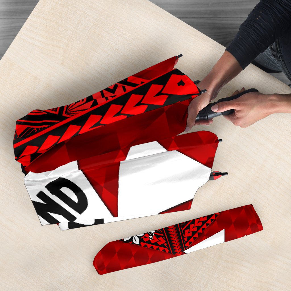 Wallis and Futuna Rugby All Over Print Umbrellas Sporty Vibes - Polynesian Pride