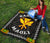 Kanaka Maoli Flag Polynesian Premium Quilt White - Love Style - Polynesian Pride