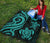 Pohnpei Premium Quilt - Turquoise Tentacle Turtle - Polynesian Pride