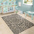 Polynesian Brown Dark Area Rug - Polynesian Pride